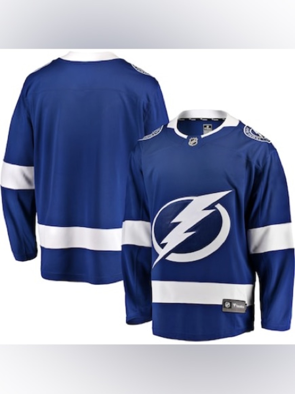 Fanatics Blue and White NHL Women's Hockey Jersey ~. Tampa Bay Lightning ⚡️